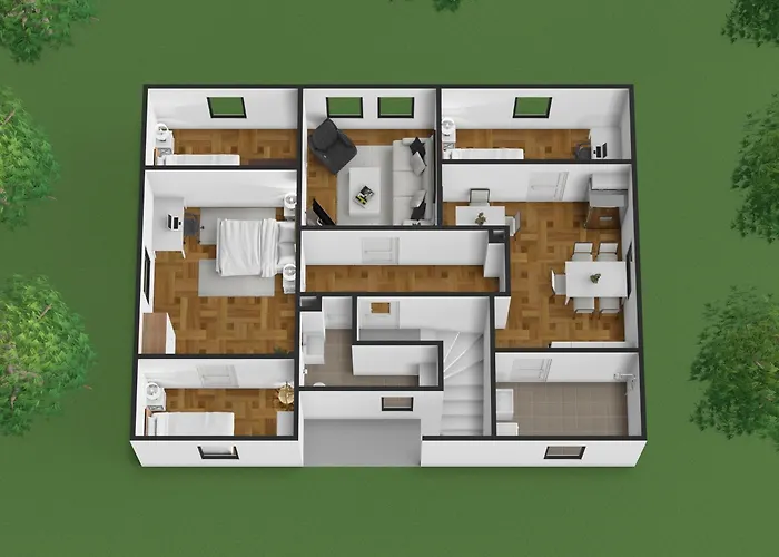 Einmalige Moderne Naturoase Mitten In Der Stadt